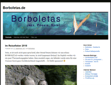 Tablet Screenshot of borboletas.de